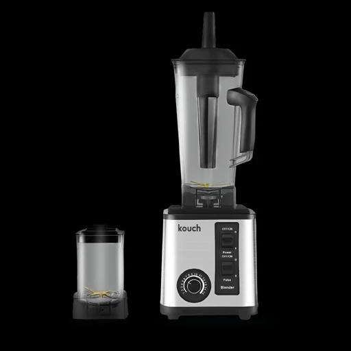 آسیاب و مخلوط کن کوخ آلمان مدل KBG-2200 با پارچ ۲.۵ لیتری و بدنه استیل