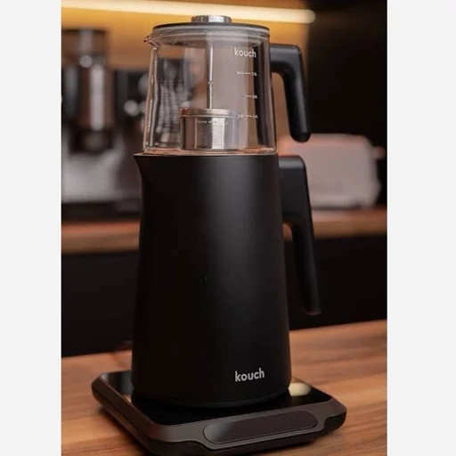 چای ساز کوخ مدل KT-2150 با کتری استیل دوجداره و پنل لمسی دیجیتال