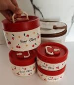 لانچ باکس 4عددی طرح آلبالویی(sweet cherry) - تصویر 9