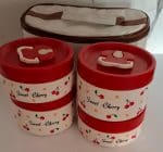 لانچ باکس 4عددی طرح آلبالویی(sweet cherry) - تصویر 8
