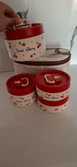لانچ باکس 4عددی طرح آلبالویی(sweet cherry) - تصویر 7